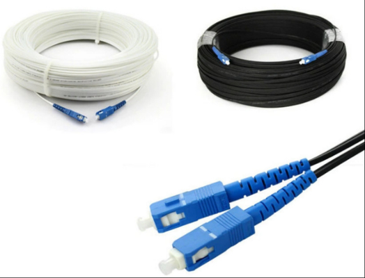 Sc UPC de 2mm 3mm à la correction de Sc RPA attachent optique de fibre de duplex de G657A SX