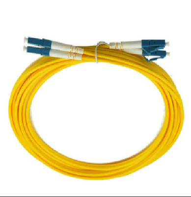 LC à la fibre duplex Jumper Durability de câble de correction de fibre de mode unitaire de LC