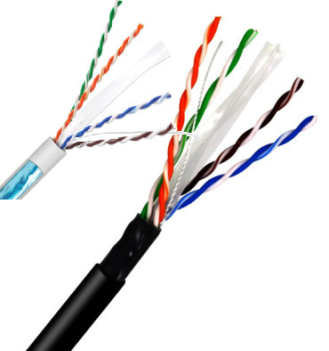 8 noyaux la veste directe de l'enterrement Cat6 1000ft LSZH de résistance à l'usure